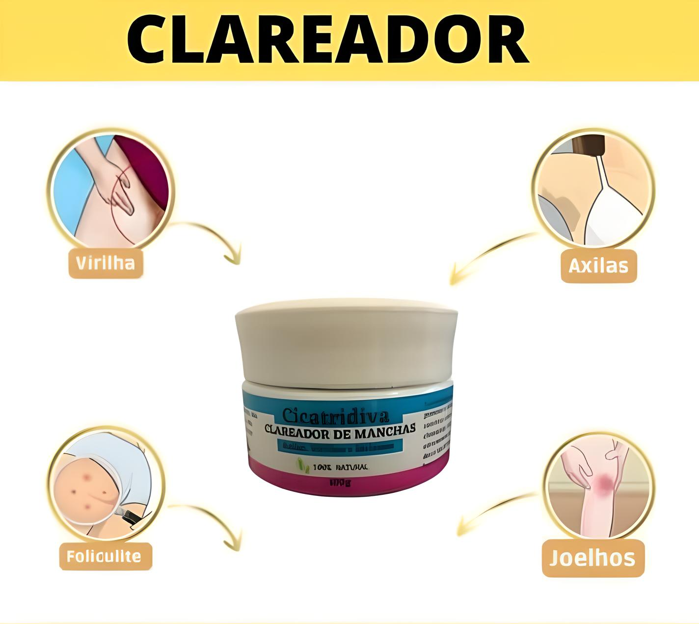 Creme clareador de manchas Compre 1 leve 2